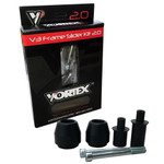 Vortex Suzuki SFV650 Gladius 09-15 V3 2.0 Frame Sliders Vortex Suzuki SFV650 Gladius 09-15 V3 2.0 Frame Sliders