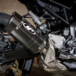 17-23 Kawasaki Z900 LeoVince LV Corsa Slip-On Exhaust - Bayside