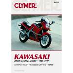 Clymer Kawasaki GPZ Ninja 500R 87-02 Service Manual - Track Gear