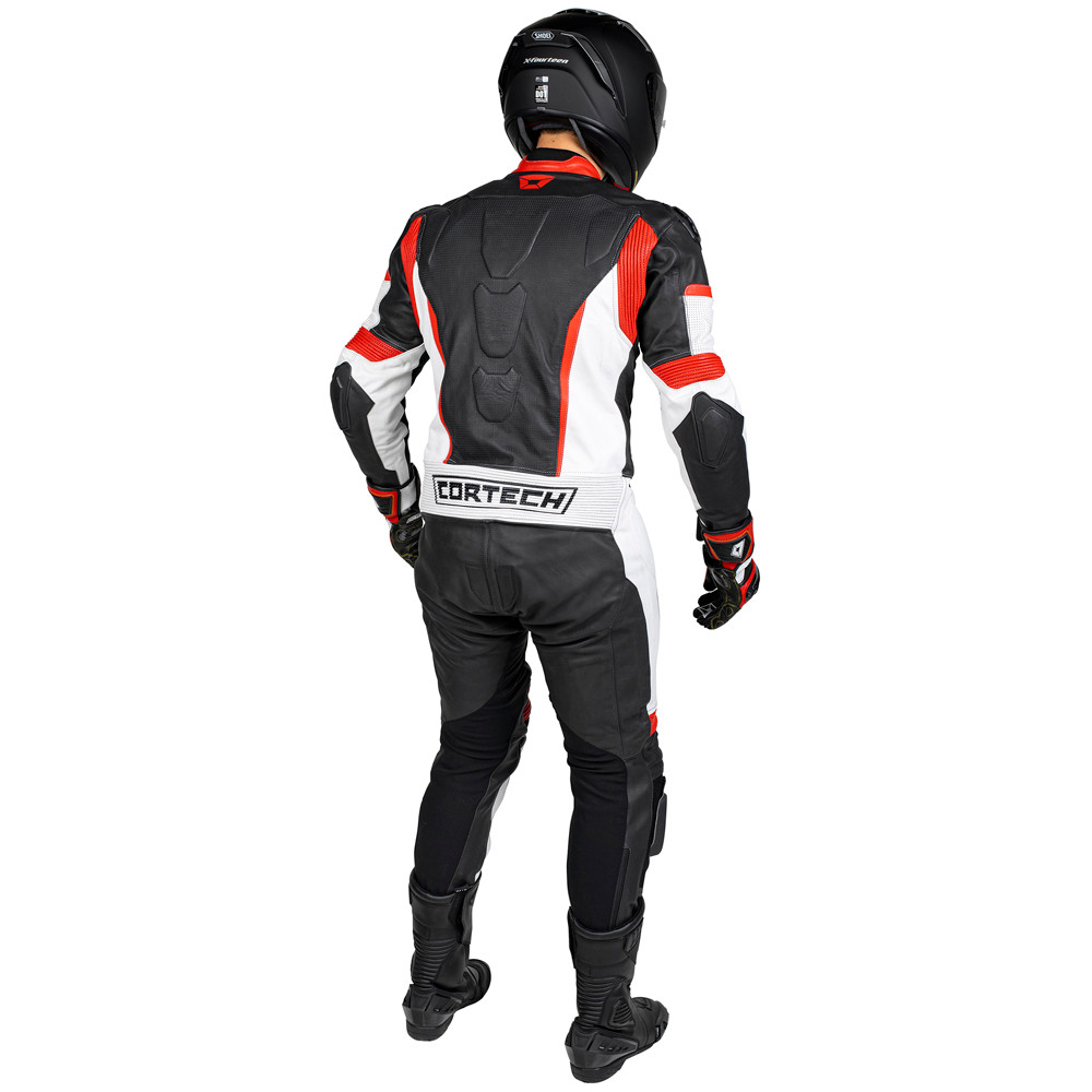 Cortech Apex V1 One Piece Leather Race Suit - Sportbike Track Gear