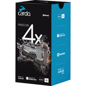  Cardo Systems Freecom 4X Dual,Black : Automotive