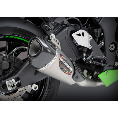 Yoshimura Kawasaki ZX-10R 16-20 Street Alpha T 3/4 Works Finish Exhaust  System Ti-Ti-CF