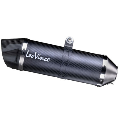LeoVince LV One EVO Slip-On Exhaust for Kawasaki ZX-6R - Stainless  Steel/Carbon Fiber