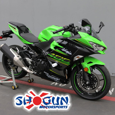 Shogun Kawasaki Ninja 400 2018 2019 No Cut Frame Sliders