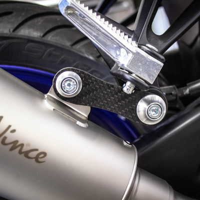 LEOVINCE 15212FB LV-10 FULL BLACK SLIP-ON EXHAUST YZF-R3 R3 MT-03 15-23