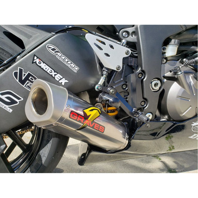 Graves Motorsports WORKS Kawasaki ZX6R 2019-2024 Adjustable Rearsets
