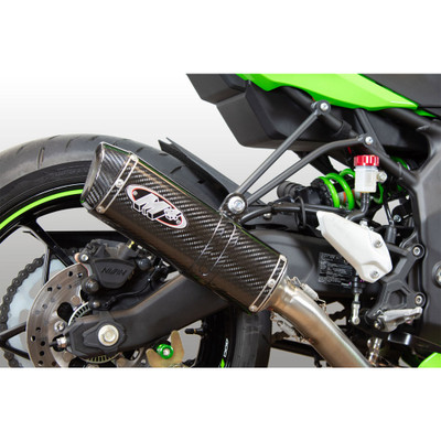 M4 Kawasaki ZX-4RR 2023-2024 Full Exhaust System Carbon Canister