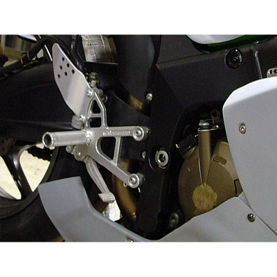 Woodcraft Kawasaki ZX6R 2005-2006 Rearsets Basic Kit