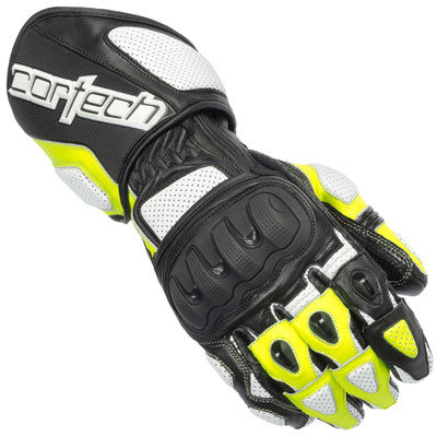 Cortech Mens Impulse RR Leather Motorcycle Gloves All Sizes & Colors 