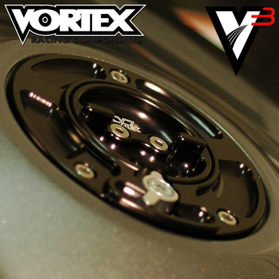 Vortex V3 Gas Cap Kawasaki ZZR600 05-08 - Sportbike Track Gear