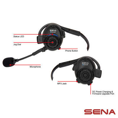 Sena SPH-10 Bluetooth Stereo Headset/Intercom Single Pack