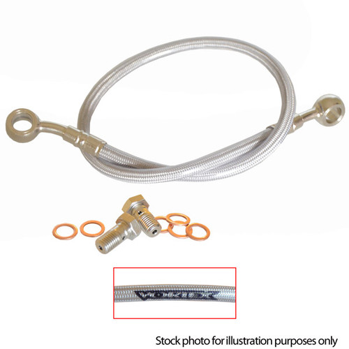 Vortex Kawasaki ZX-6RR 05-06 Stainless Steel Front Brake 2-Line