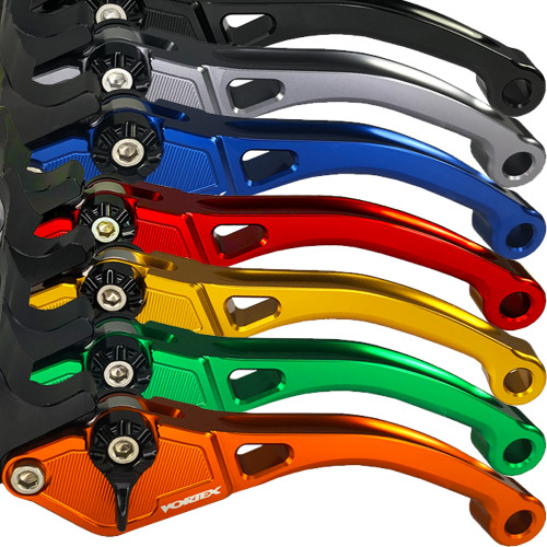 小柄3点 Vortex Kawasaki ZX10R 04-05 V3 2.0 Clutch Lever - Sportbike Track Gear