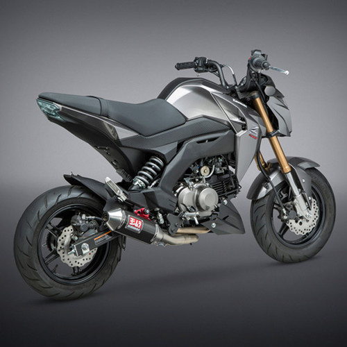 Yoshimura Kawasaki Z125 PRO 17-26 Race RS-2 Full Exhaust System SS-CF-SS