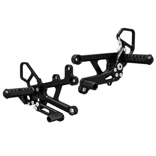 YAMAHA レザー上下セット Woodcraft Yamaha R6 2006-2020 Rearsets Complete Adjustable Kit GP