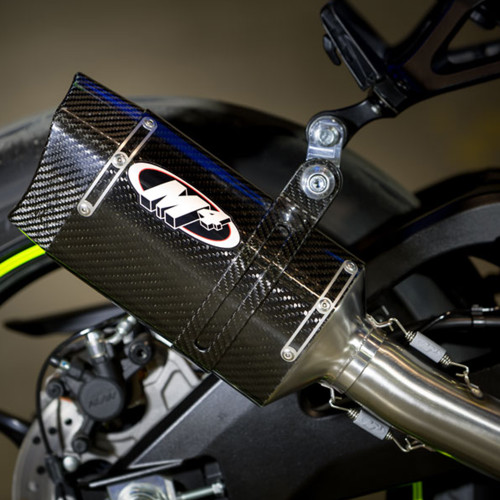 M4 Suzuki GSX-R1000 17-26 Carbon Standard Mount Slip On Exhaust