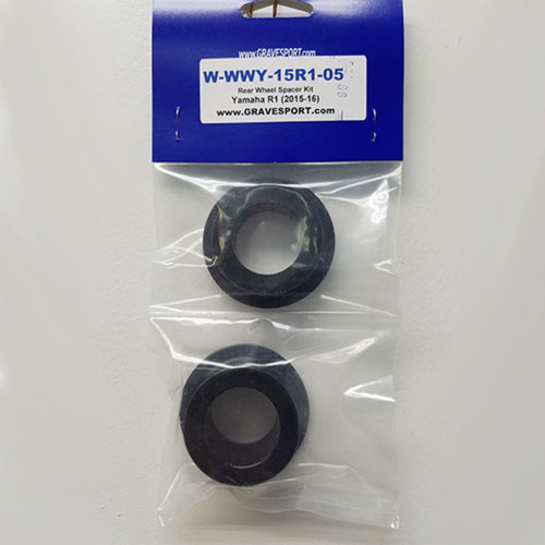 Graves Motorsports Yamaha YZF-R1 15-26 WORKS Captive Rear Wheel Spacer Kit