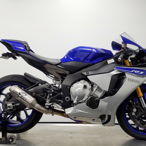 pp 2015-2026 Yamaha R1 Graves Motorsports Cat Eliminator Titanium