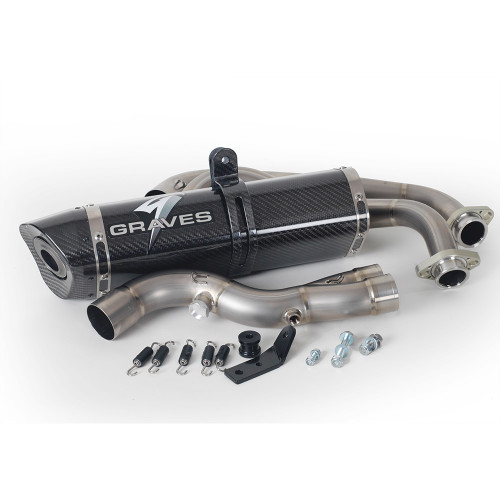 Graves Motorsports Yamaha FZ-07 / MT-07 15-26 Full Titanium Exhaust System