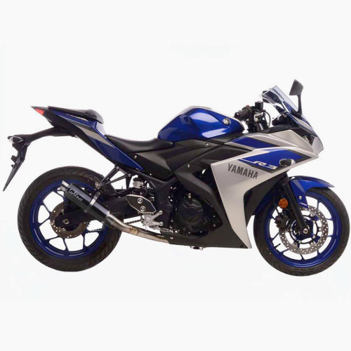Leo Vince Yamaha YZF-R3 15-26 GP Corsa Carbon Full Exhaust System