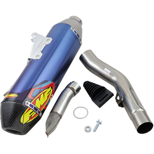 FMF Suzuki RM-Z 250 2019-2026 Factory 4.1 RCT Muffler - Anodized Titanium Image 1