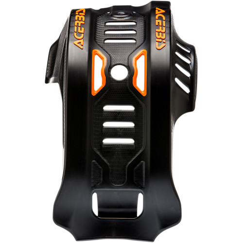 Acerbis KTM 500 XCF-W 2020-2021 Skid Plate - Black/Orange Image 1