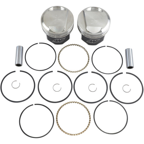 Wiseco HarleyDavidson Fat Bob FXEF 1985 Piston Kit 3.503" Image 1