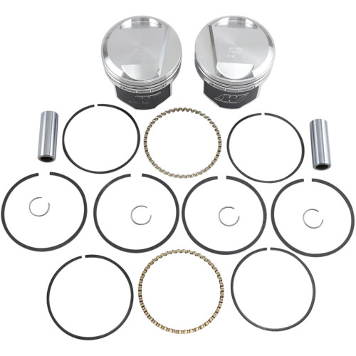 Wiseco HarleyDavidson Fat Bob FXEF 1985 Piston Kit 3.508" Image 1