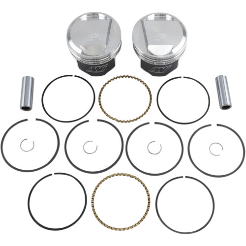 Wiseco HarleyDavidson Fat Bob FXEF 1985 Piston Kit 3.528" Image 1