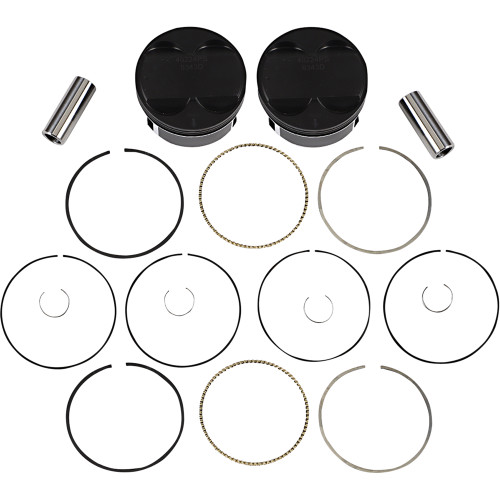 Wiseco HarleyDavidson Freewheeler FLRT 20172021 Piston Kit 4.075" Image 1