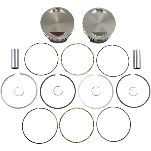 Wiseco HarleyDavidson Road Glide Ultra FLTRU 20112013 Piston Kit Image 1