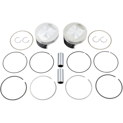 Wiseco HarleyDavidson Softail Deluxe EFI FLSTNI 20052006 Tracker Series Piston Kit 9.51 3.895" Image 1