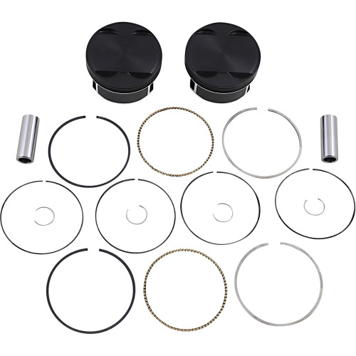Wiseco HarleyDavidson Softail Slim FLSL 20182020 Piston Kit  121"  4.135" Bore Image 1