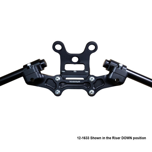 Woodcraft Ducati Monster 821 18-21 Clip-On Adapter Plate w/Gauge Mount Woodcraft Ducati Monster 821 18-21 Clip-On Adapter Plate w/Gauge Mount