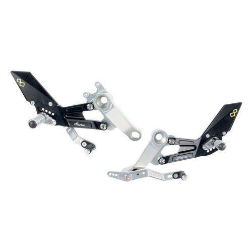 Lightech Rearsets Aprilia RS660 21-26 w/Folding Footpegs