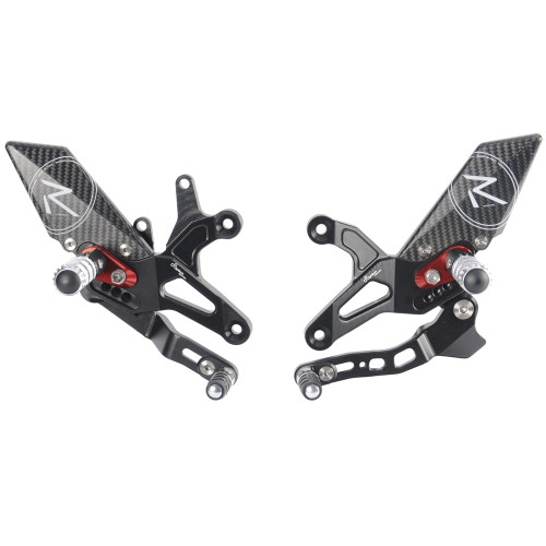 Lightech Version R Rearsets Reverse Shift Kawasaki ZX-6R 05-26