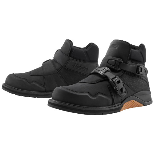 Icon Patrol 3 Waterproof Boots - Sportbike Track Gear