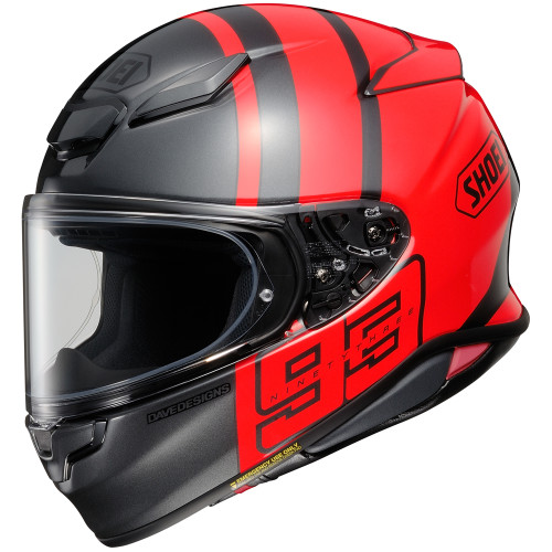 Shoei RF-1400 MM93 Rush Helmet | Sportbike Track Gear