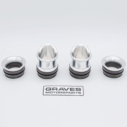 Graves Motorsports Kawasaki ZX6R 2009-2026 VE2 Velocity Stacks Silver