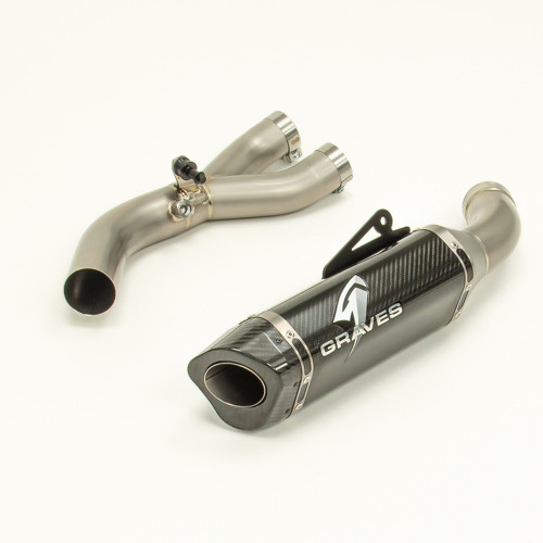Graves Motorsports Yamaha YZF-R1 15-26 Cat Eliminator Exhaust System