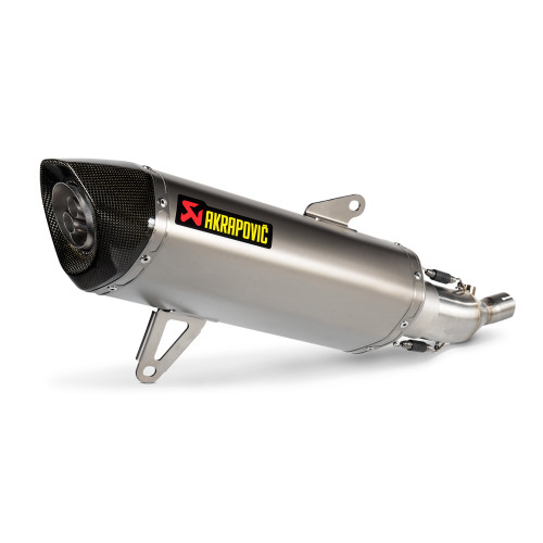 Akrapovic Slip-On Exhaust Yamaha Tenere 700 21-24 Titanium/Carbon