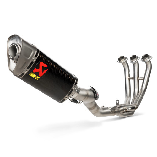 すの Akrapovic Yamaha Tracer 9/GT 2021-2024 Racing Line Titanium