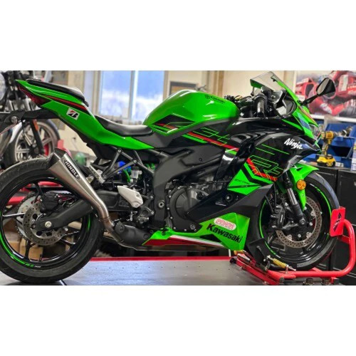 Hindle Kawasaki ZX-4RR 2023-2026 EVO Megaphone Slip-on Exhaust