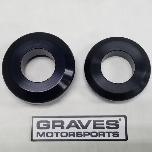 Graves Motorsports Kawasaki Ninja 500 24-26 WORKS Captive Rear Wheel Spacer Kit