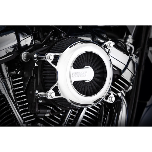 Vance & Hines 1999-2007 Harley-Davidson Electra Glide Standard FLHT VO2 Rogue Air Intake Kit - Chrome Image 1