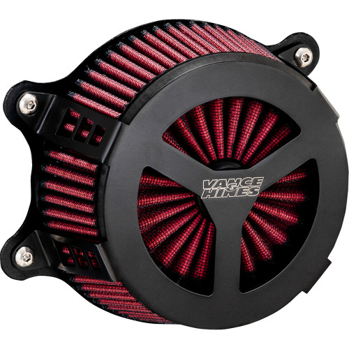 Vance & Hines 2000-2006 Harley-Davidson Softail Deuce FXSTD VO2 Radiant III Air Intake - Ceramic Black Image 1