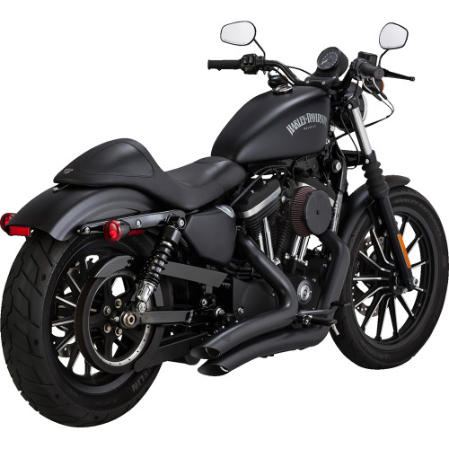 VANCE & HINES 2014年以降スポーツスター　3㌅スリップオン　黒 Vance & Hines 2014-2016 Harley-Davidson Seventy-Two XLV Shortshots