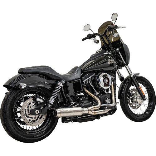 om Bassani Xhaust 2012-2016 Harley-Davidson Switchback FLD 2-into-1