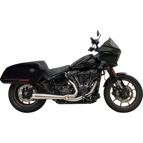 Bassani Xhaust 2022-2026 Harley-Davidson Softail Low Rider ST FXLRST 2-into-1 Road Rage III Exhaust System - Stainless Steel Image 1