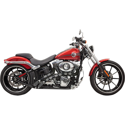 【A】 Bassani Xhaust 2010-2016 Harley-Davidson Fat Boy Lo FLSTFB Radial